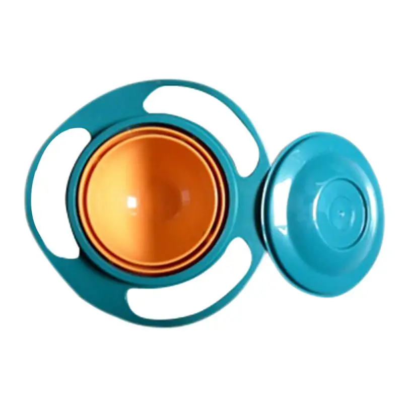 Kūdikį Krūtimi Patiekalų Žaislas Kūdikiui Gyro Bowl Universalus 360 Pasukti Pašalinis Įrodymas Patiekalus Vaikams, Kūdikių Stalo 2020 m.