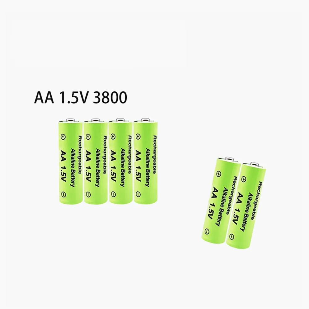 4-15VNT 1,5 V AA Baterija 3800mAh Įkraunamos Baterijos NI-MH 1,5 V AA Baterijos Laikrodžiams Pelės, Kompiuterių, Žaislų, apie+nemokamas Pristatymas