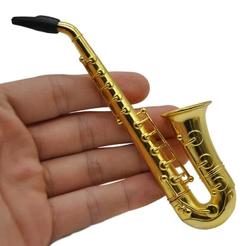 Mini Saksofonas Formos Rūkymas Vamzdžių Lydinio Aukštos Kokybės Nešiojamų Vamzdžio Ilgis 97mm NW