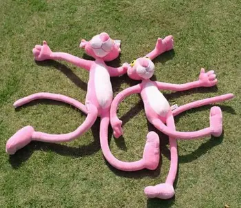 38cm Mielas Animacinių filmų Leopard Pink Panther Pliušiniai Žaislai iškamša Kūdikių Žaislas, Vaikas Lėlės Dovana