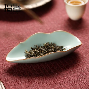 Ruyao chaze keramikos dėkingi arbatos lotus ir arbata plucker Kung Fu arbatos rinkinys priedai