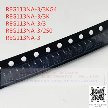 [10vnt]Naujas originalus: REG113NA-3/3KG4 REG113NA-3/3K REG113NA-3/3 REG113NA-3/250 REG113NA-3 - IC REG LINIJINIS 3V 400MA SOT23-5